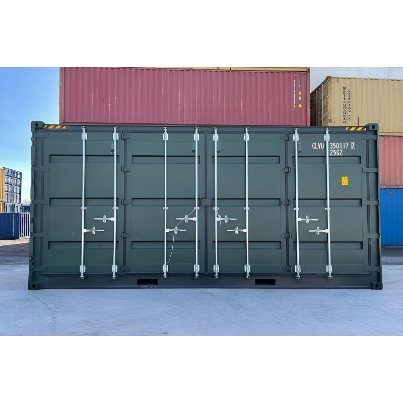 New 20ft High Cube Open Side shipping container for sale in the United Kingdom | Full side access storage