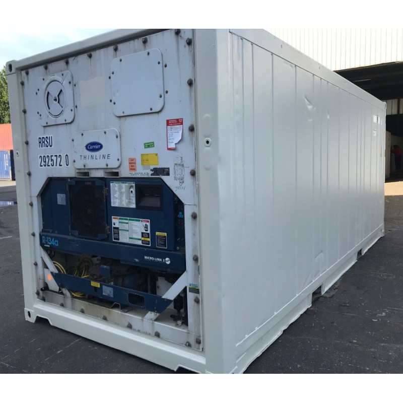 Used 20ft High Cube Reefer shipping container for sale in the United Kingdom | Professional refrigerated storage