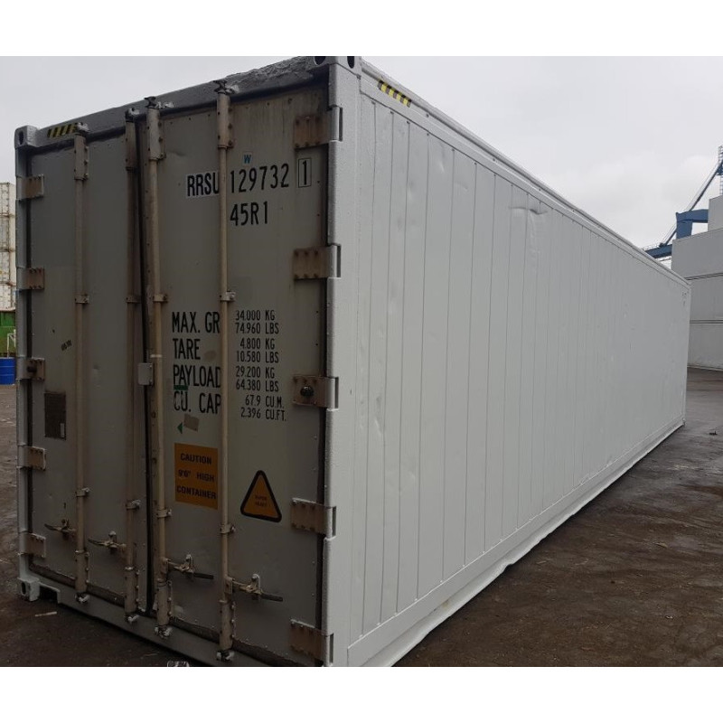 Container isotherme 40 pieds High Cube d’occasion à vendre en France | Isolation thermique professionnelle
