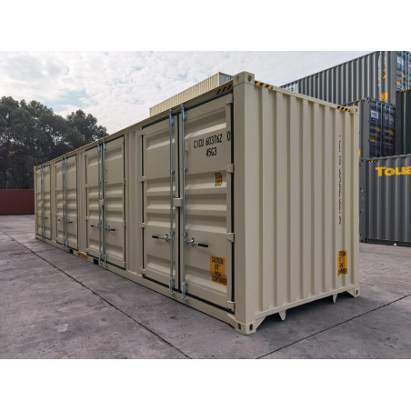 New 45ft High Cube open side shipping container for sale in the United Kingdom | Maximum storage capacity