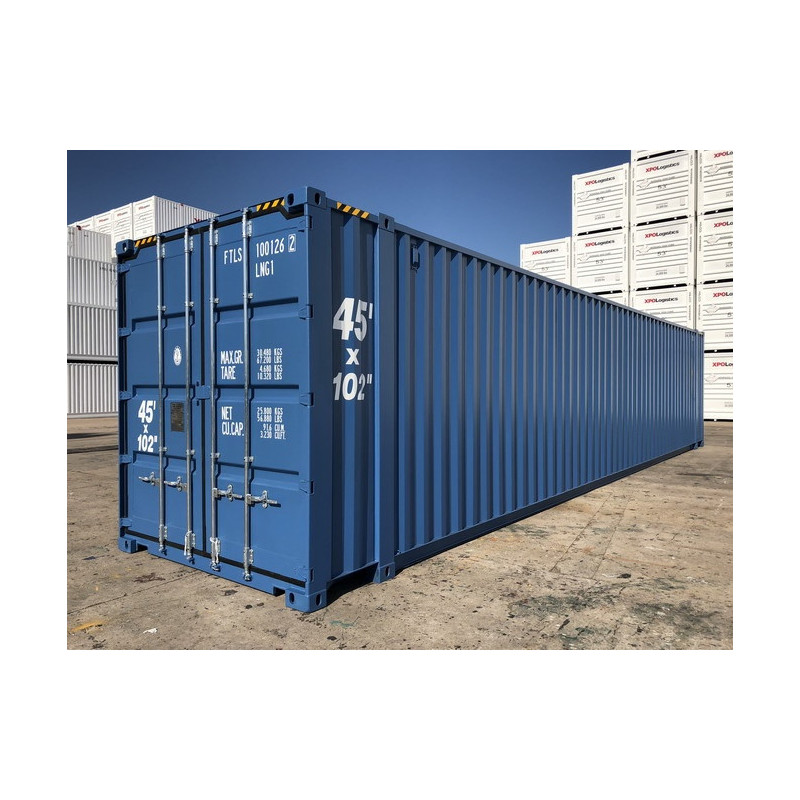 New 45ft High Cube shipping container for sale in the United Kingdom | Extra-large ISO storage