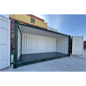 Container Open Side High Cube 20 pieds neuf à vendre en France | Accès latéral pratique