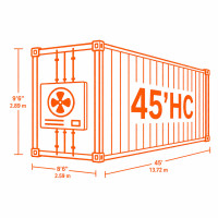 Reefer 45 pieds HC