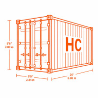 20ft, 40ft & 45ft High Cube Shipping Containers | Quote in 24h - UK Delivery